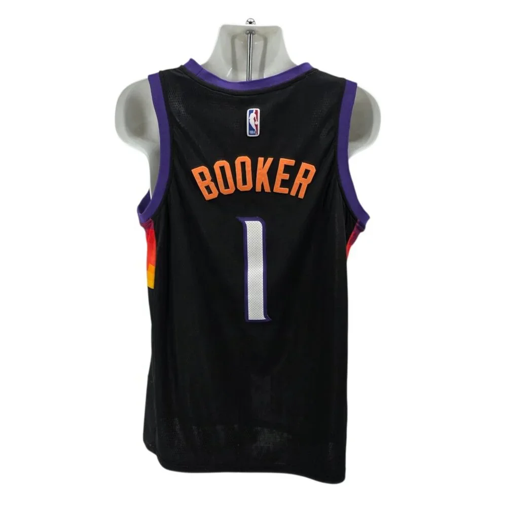 Nike Mens 50 Jersey City Edition Swingman Devin Booker The Valley NBA Multicolor - Picture 4 of 9